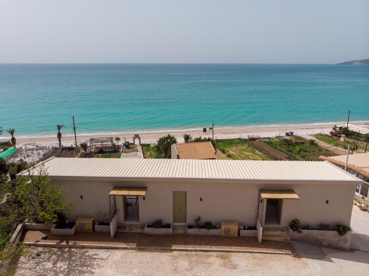 Thea Beachfront Suites In Lourdas Beach Lourdata  Ngoại thất bức ảnh
